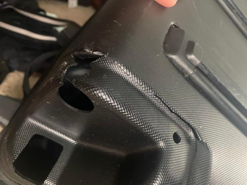 Photo submitted with review of product