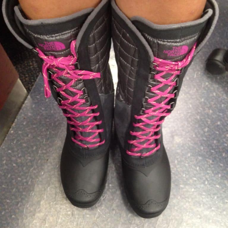 Brand new and trying them on!