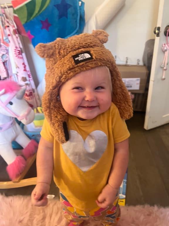 Baby bear beanie north face online