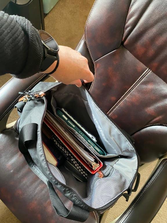 Photo submitted with review of product