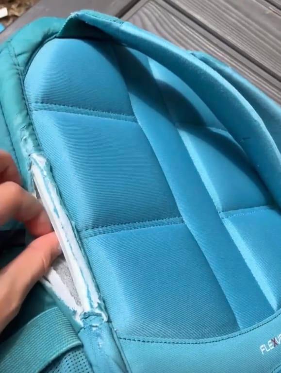 Photo submitted with review of product
