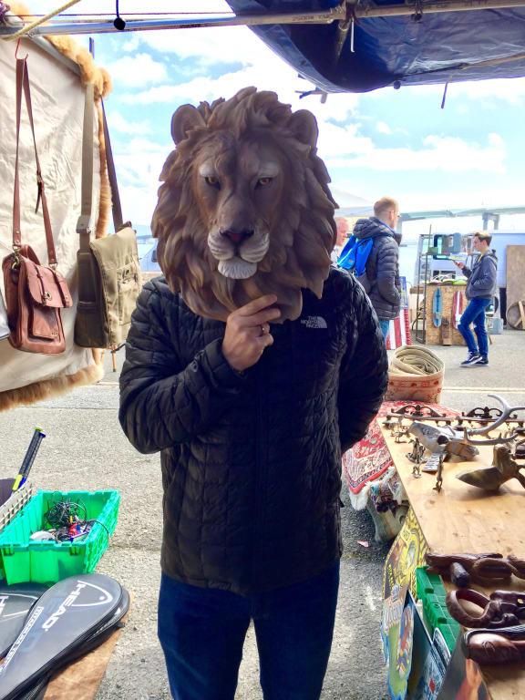 I feel like the King of the jungle wearing this jacket