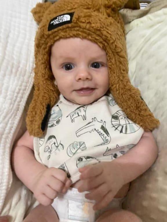 The north face baby best sale bear beanie