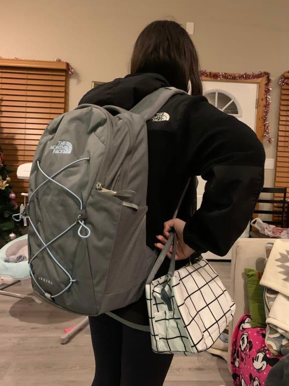 north face jester backpack luxe