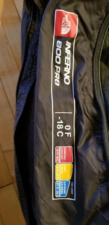 North face hot sale inferno 0