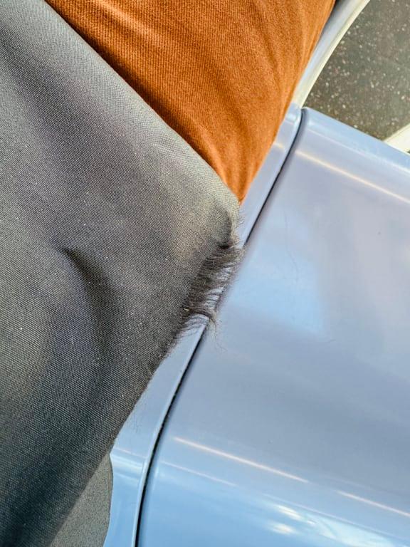 Photo submitted with review of product