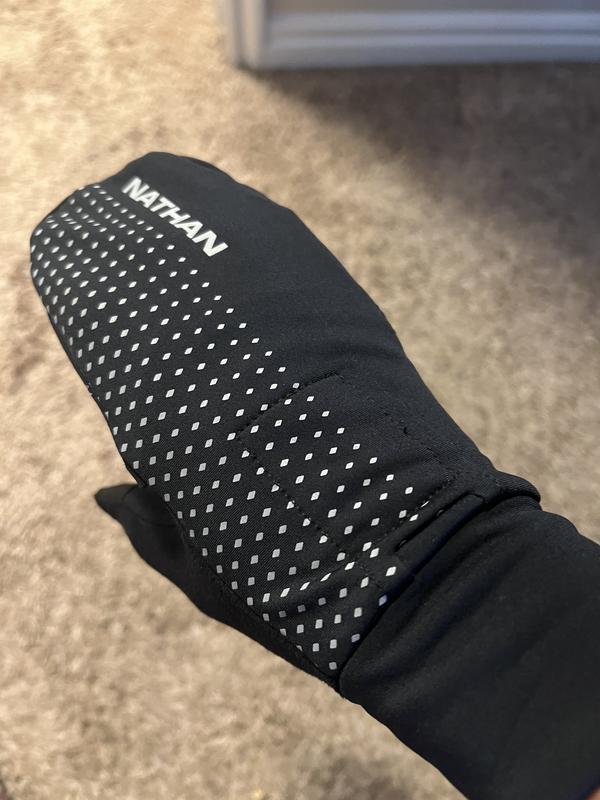 HyperNight Reflective Convertible Mitt - Run Mitten | Nathan Sports