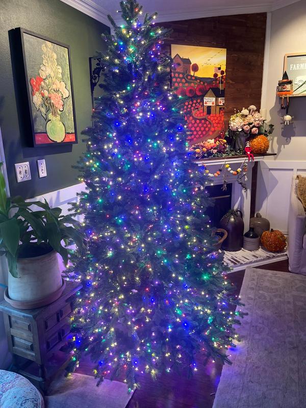 National Tree Company 7.5-ft Fraser Fir Pre-lit Artificial