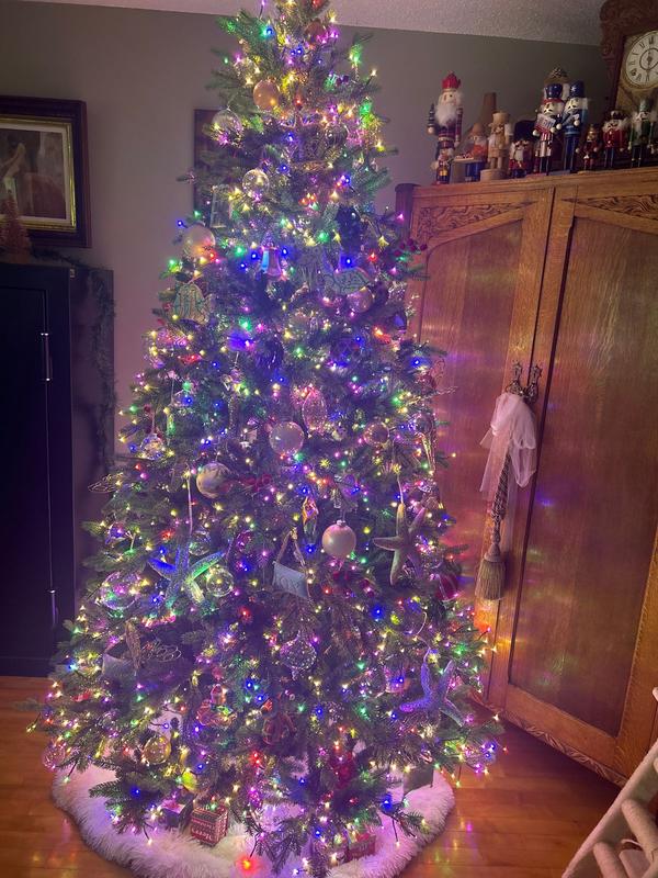 National Tree Company 7.5-ft Fraser Fir Pre-lit Artificial