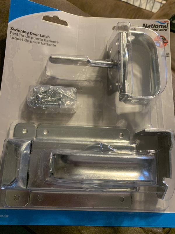 Swinging Door Latch - Zinc Plated N101-600 | National Hardware