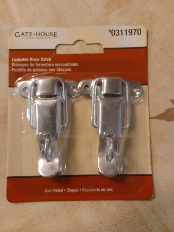 Gatehouse ZINC LOCKABLE DRAW CATCH 2-CT at Lowes.com