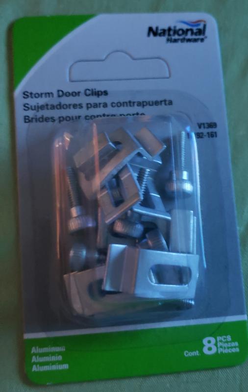 National Hardware Storm Door Clips