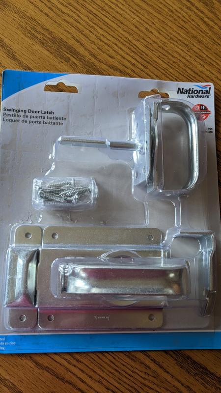 Swinging Door Latch - Zinc Plated N101-600 | National Hardware