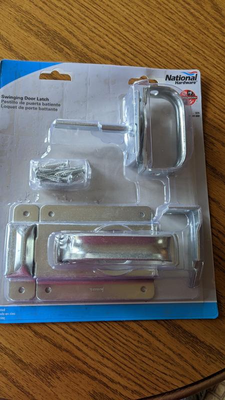 Swinging Door Latch - Zinc Plated N101-600 | National Hardware