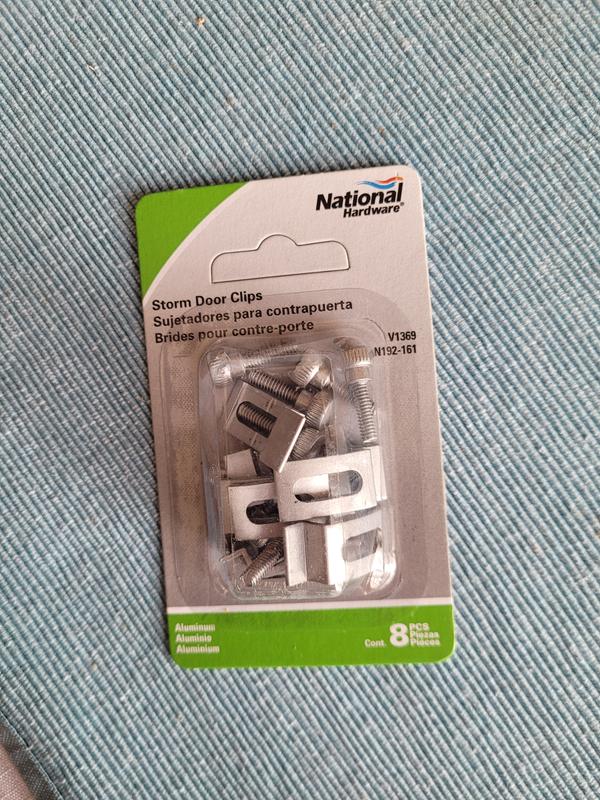 My storm door clips
