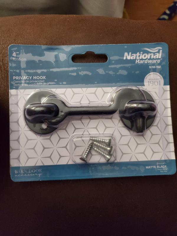 National Hardware Zinc Plated Steel Gate Hook and Eye