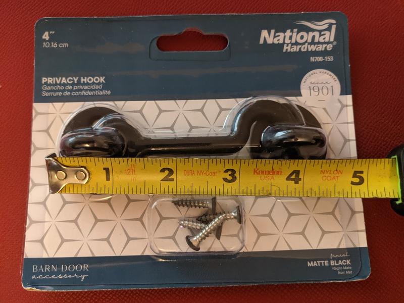 National Hardware 0.875-in Oil Rubbed Bronze Steel Gate Hook and