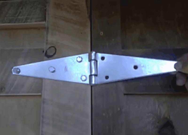 Heavy Strap Hinge - Zinc Plated N128-074 | National Hardware
