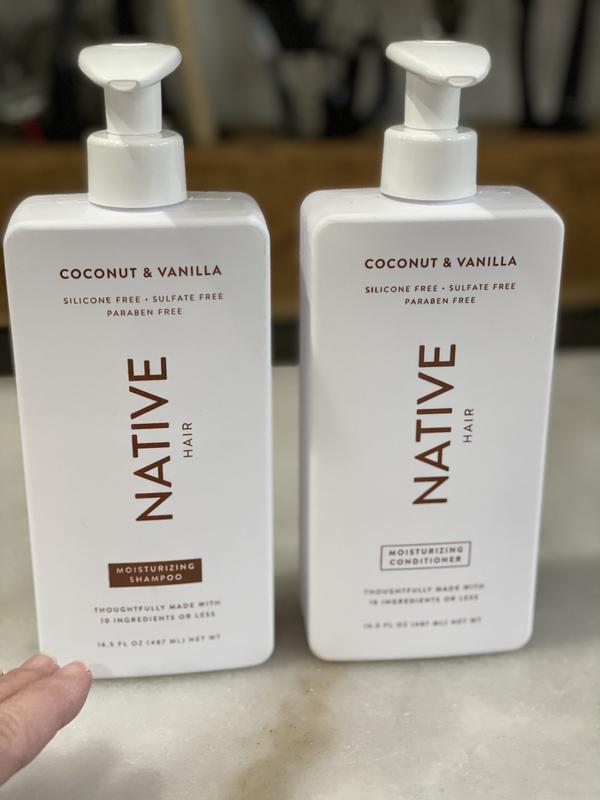 Native shampoo coconut and deals vanilla