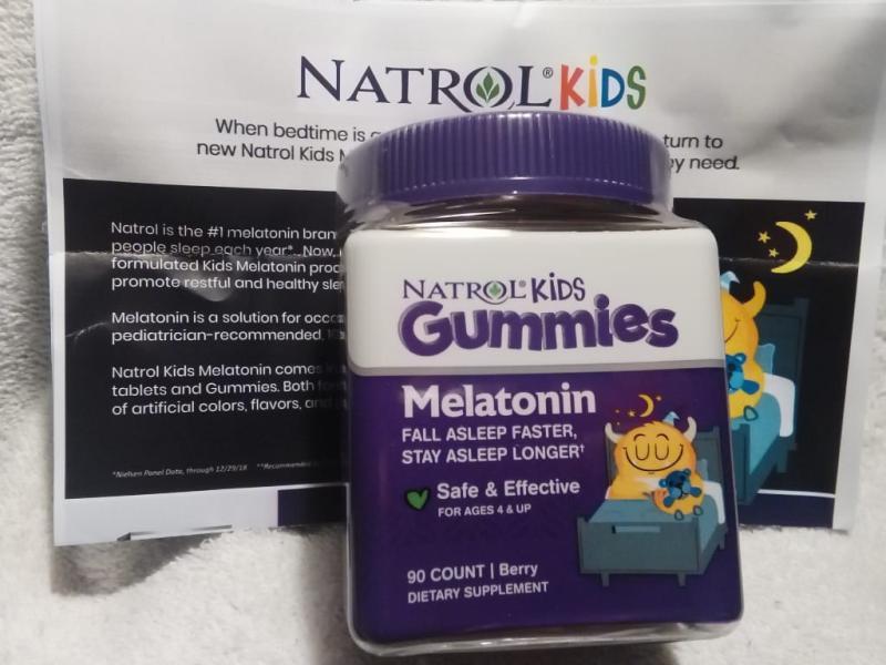 Melatonin Kids Sleep, Berry Edad +4 Natrol 60 Gomitas