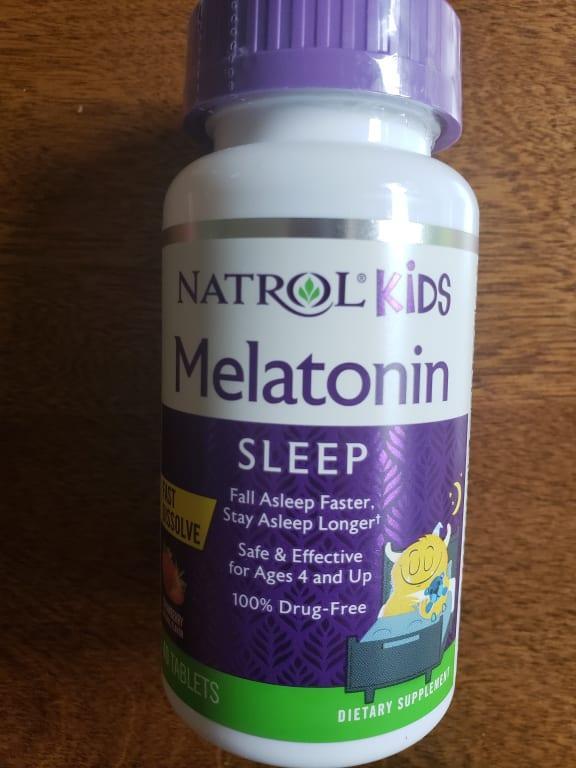 MELATONIN KIDS SLEEP SUPPORT 40TAB NATROL (Melatonina para niños