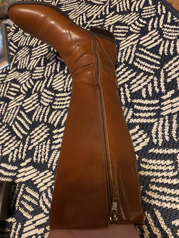 Customer photo for "I loved the boots. I didn’t love the narrow fit"