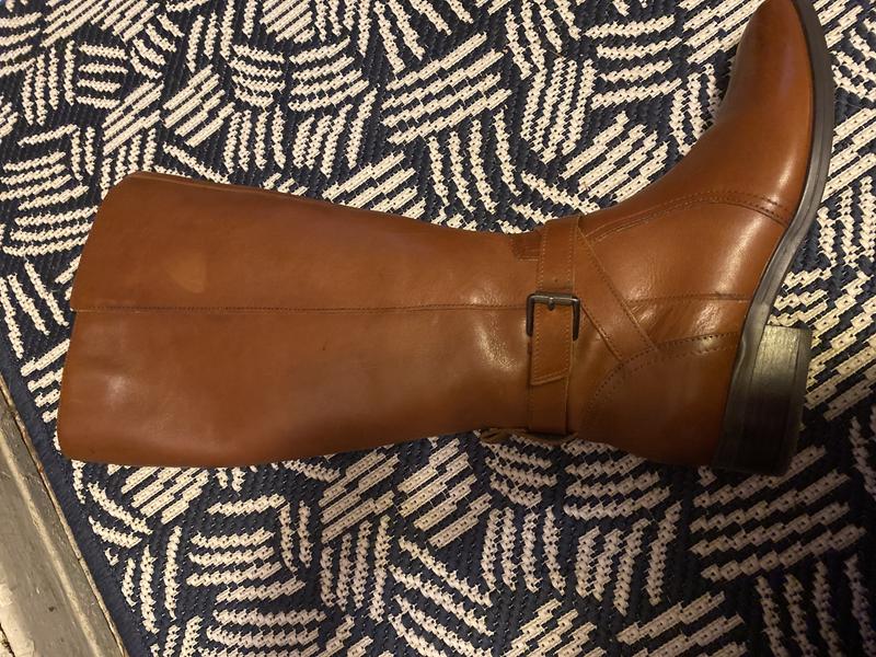 Customer photo for "I loved the boots. I didn’t love the narrow fit"
