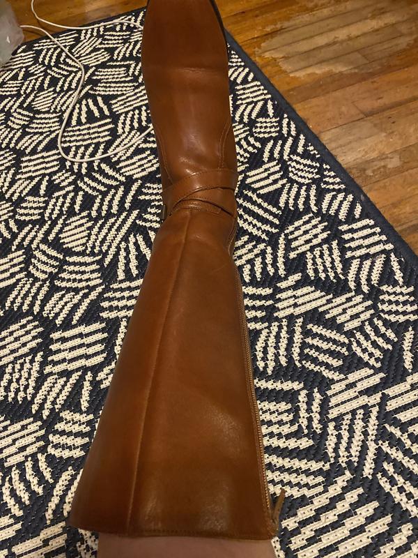 Customer photo for "I loved the boots. I didn’t love the narrow fit"