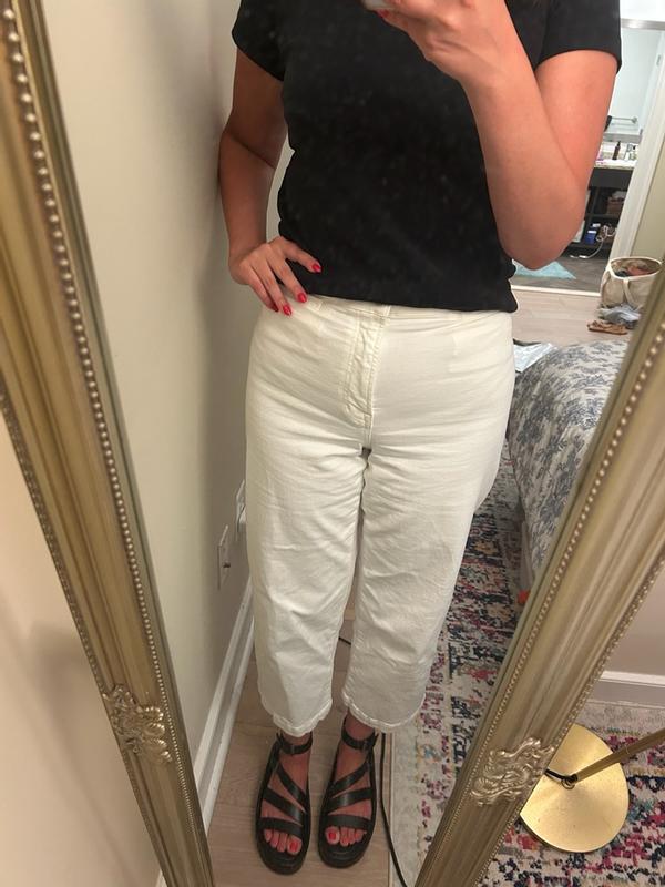Customer photo for "Comfortable but weird shape"