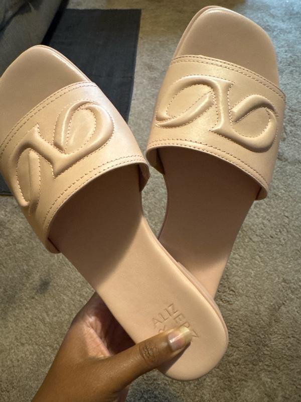 Naturalizer Women's Genevieve Open Square Toe Slide Sandals