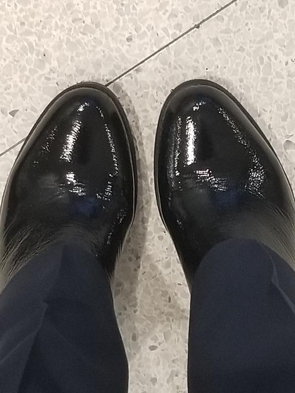 Customer photo for "Wore them for the first NYC Snow Storm for 2020!"