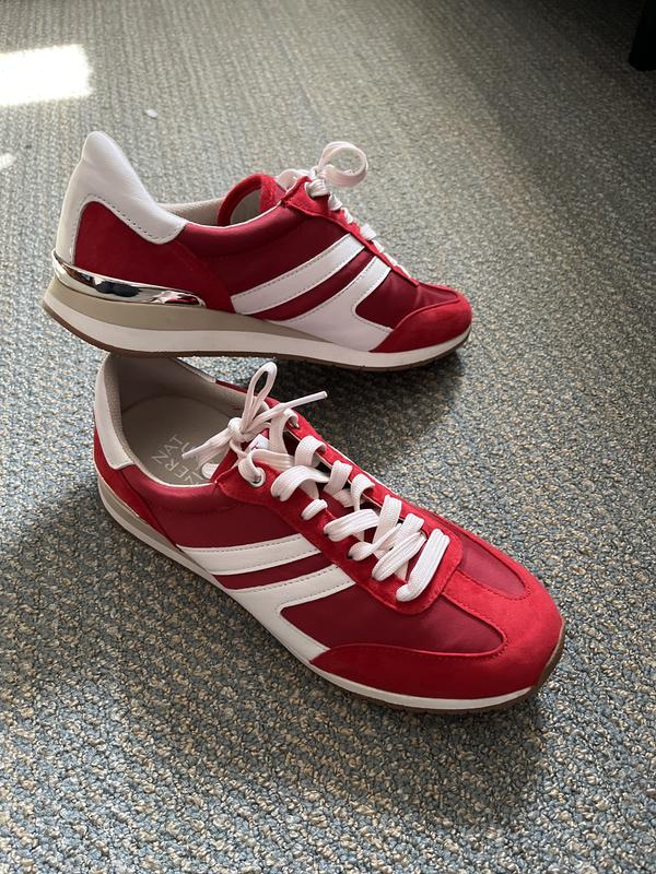 Customer photo for "Comfy, stylish sneaker"