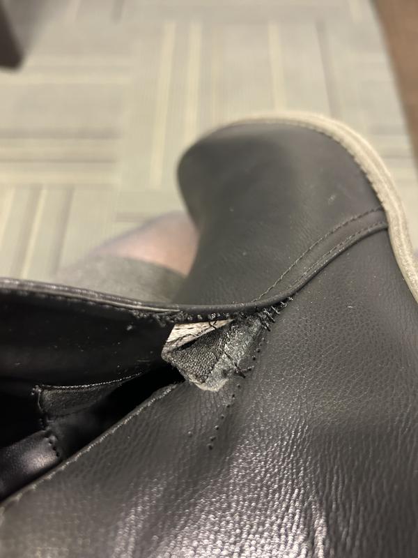 Quality issues- this is after wearing for 1 day.