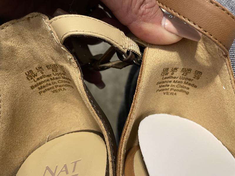 Same size, different color leather