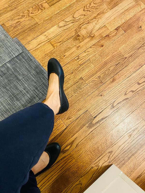 These are my mom’s size - 8. I am usually a 9. I got the wide width for bunion comfort.