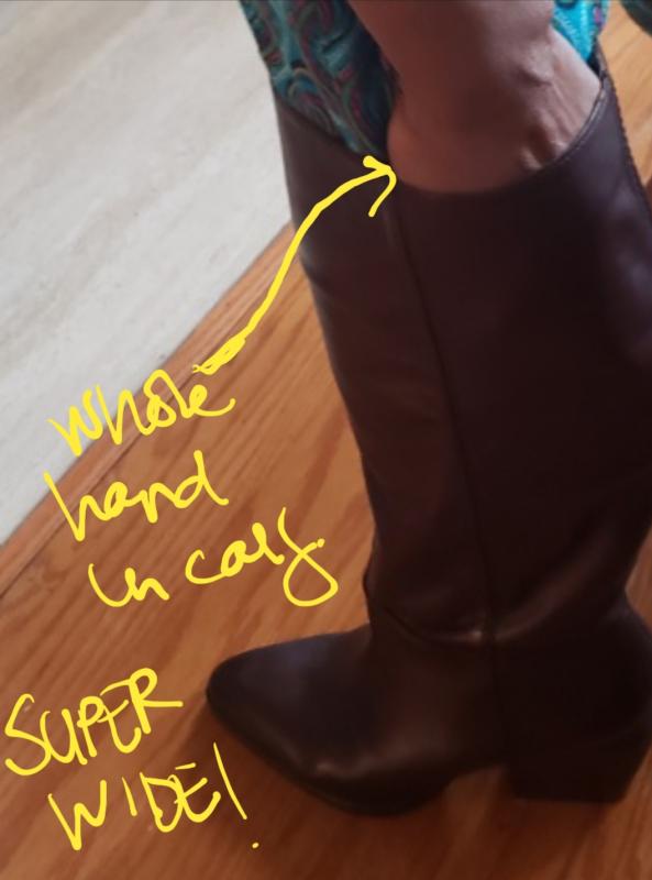 Naturalizer Fae Wide Calf Knee High Boot Womens Boots