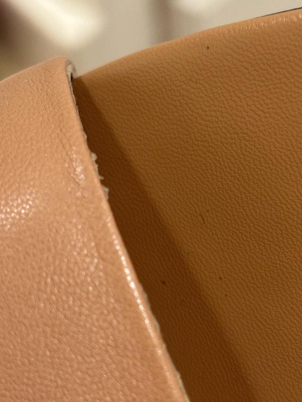 sharp, jagged plastic cut into skin