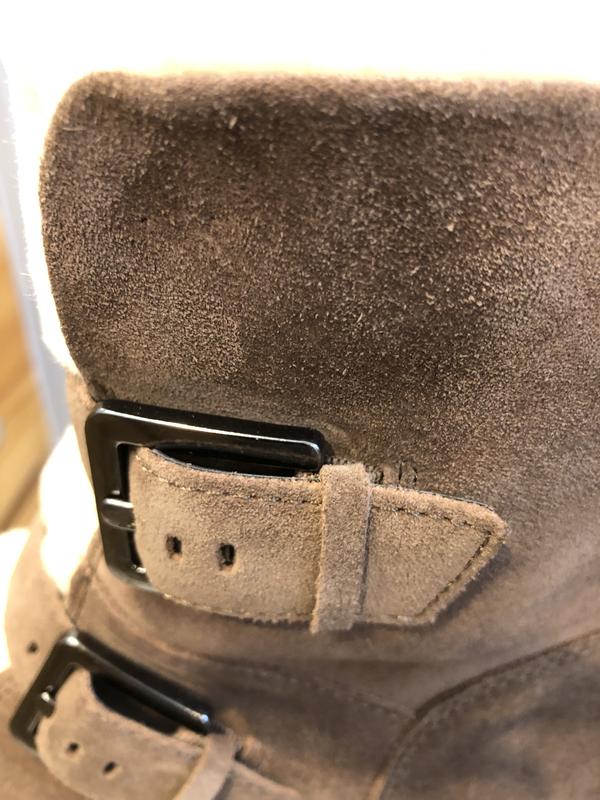 Can’t even see the stitching I did with brown thread