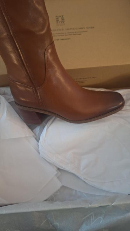 Customer photo for "Great boot, RUNS SMALL"