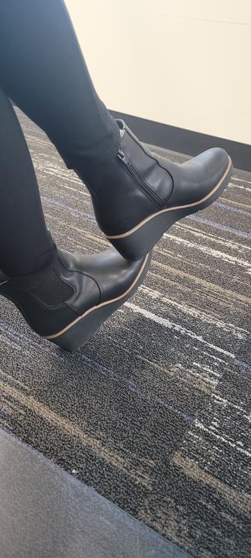Naturalizer SOUL Apollo Wedge Bootie Womens Boots