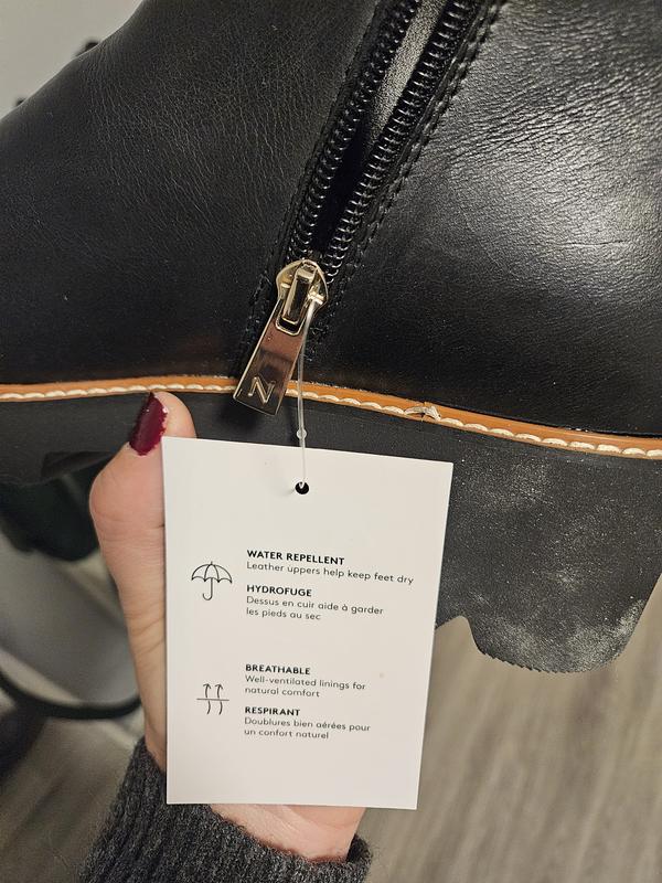 The stitch appears melted together but loose