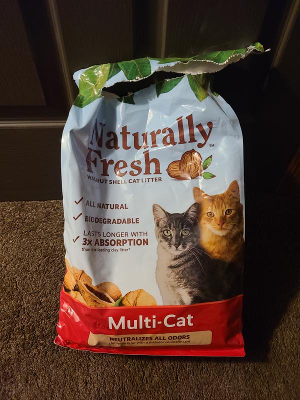 Nature's miracle walnut cat litter hotsell