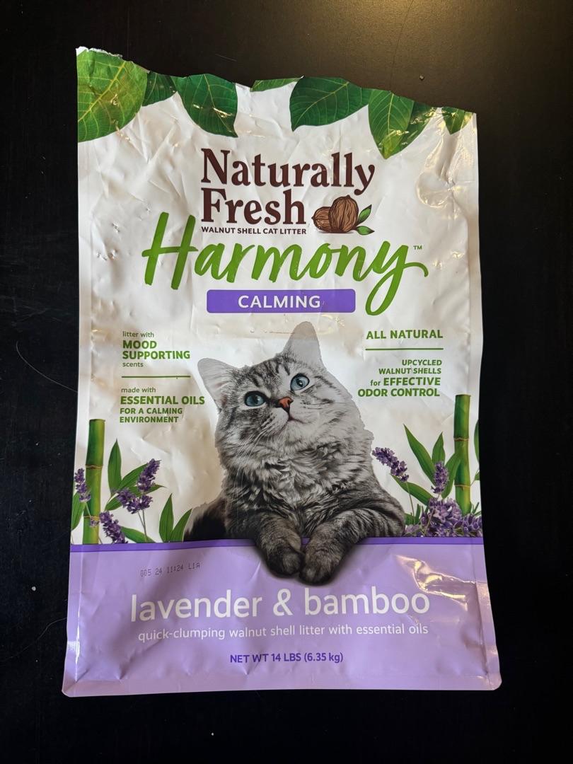 Naturally Fresh Lavender Bamboo Scented Clumping Walnut Shell Cat Litter 26 lbs. Petco