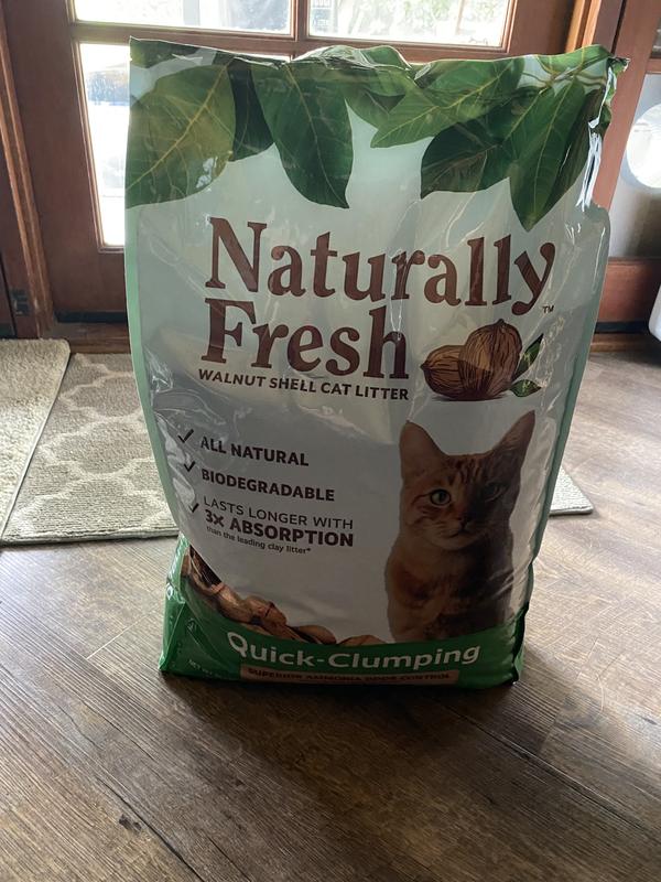 Naturally Fresh Walnut Based Quick Clumping Cat Litter