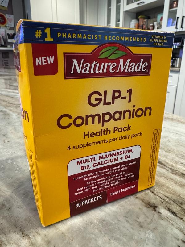 nature made glp-1 reviews Nature Made GLP-1 Companion Health Pack, Nutritional Support, 30 Count
