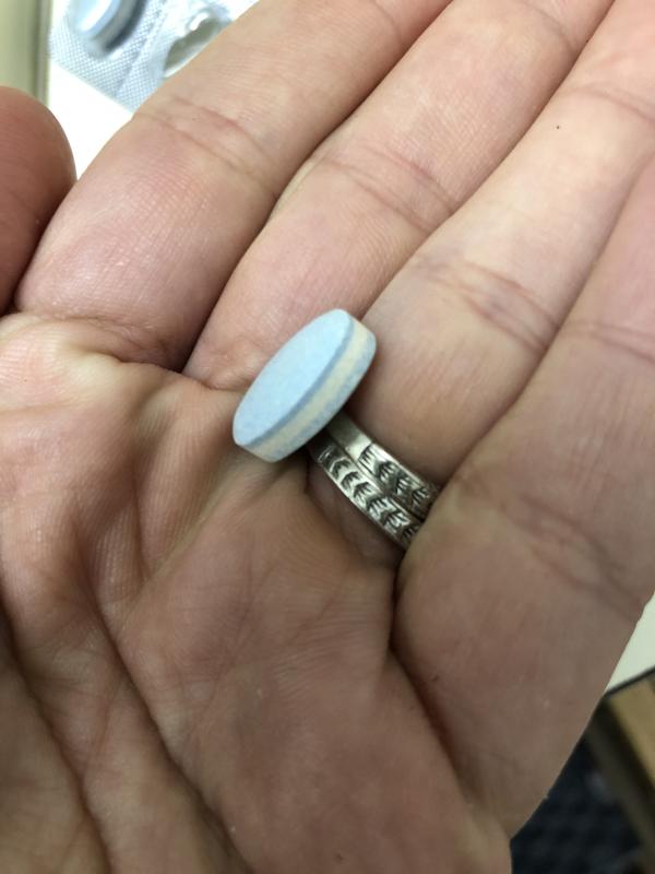 Pill size, shape, layers