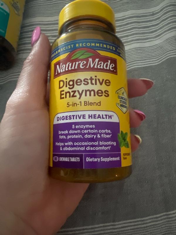 Digestive Enzymes 5-in-1 Blend Chewable Tablets