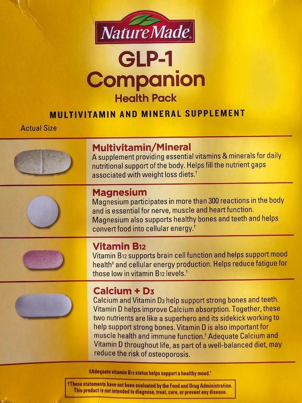 where can i purchase glp 1 Nature Made GLP-1 Companion Health Pack, Nutritional Support, 30 Count
