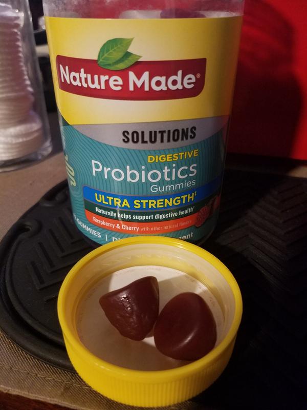 Nature Made Ultra Strength Digestive Probiotic Gummies, 42 Ct