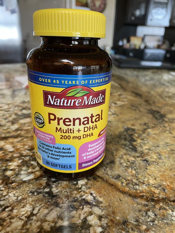 Nature Made Postnatal Multivitamin + DHA 200 mg